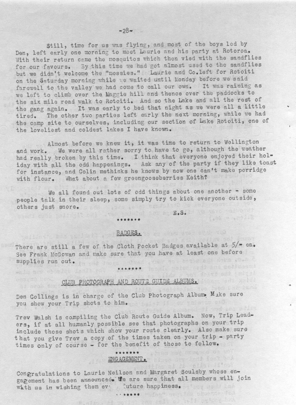 Scanned journal page 2 of 2: Christmas at Maud Creek