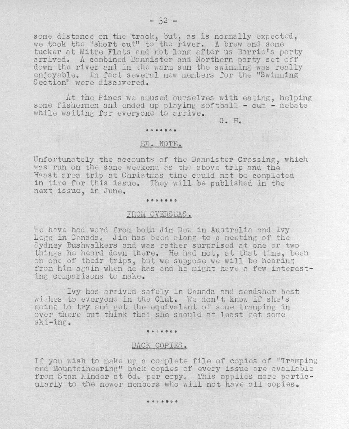 Scanned journal page 2 of 2: Northern Crossing