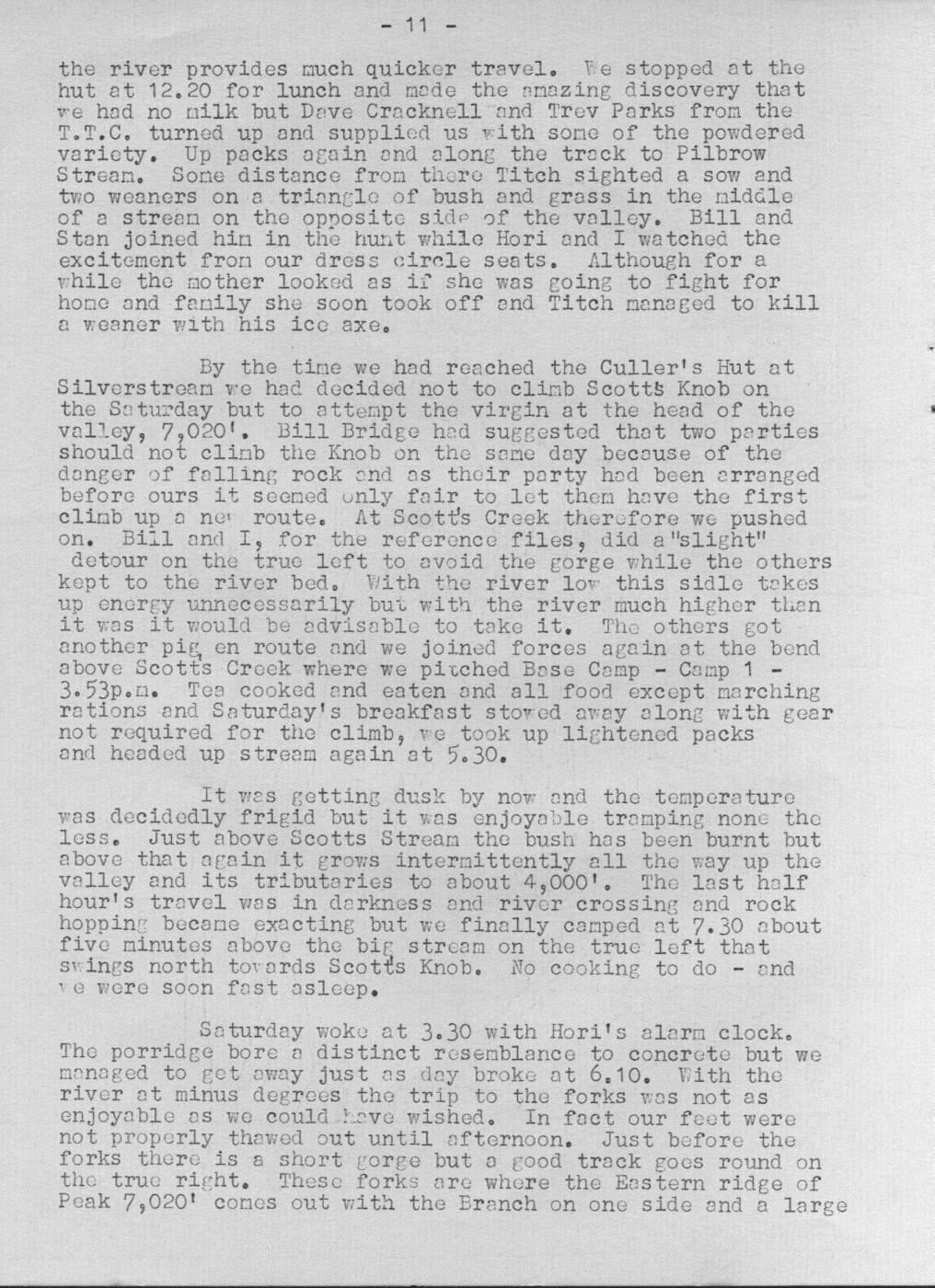 Scanned journal page 3 of 5: In Search of a Virgin (Peak)