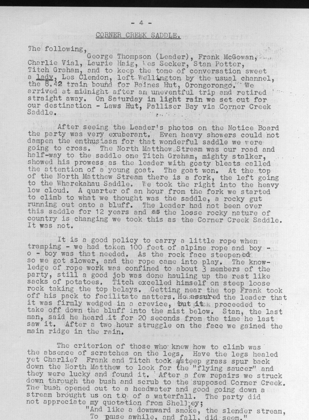Scanned journal page 2 of 2: Ruapehu Ski Trip