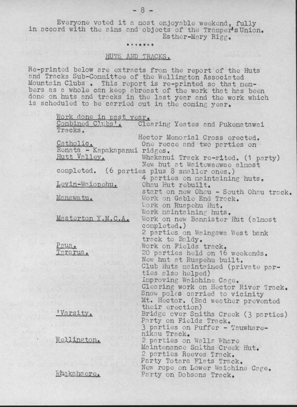 Scanned journal page 3 of 3: Union Weekend at Riversdale