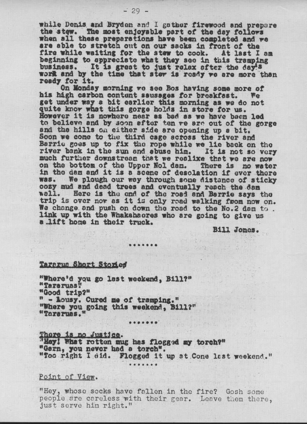 Scanned journal page 4 of 4: Labour Weekend Ōhau - Mangahao
