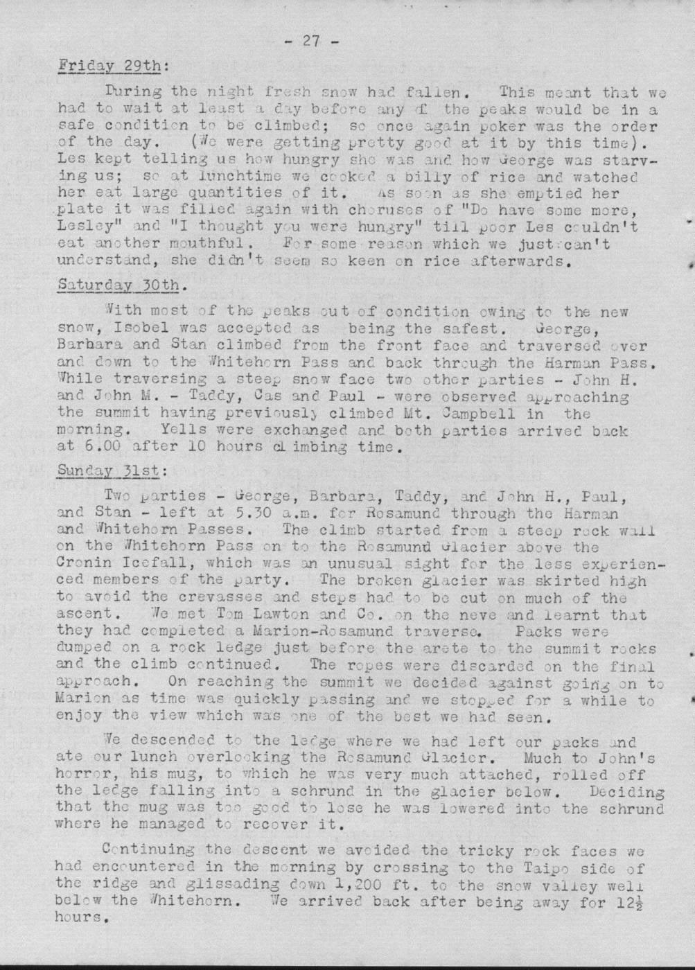 Scanned journal page 3 of 5: Waimakariri