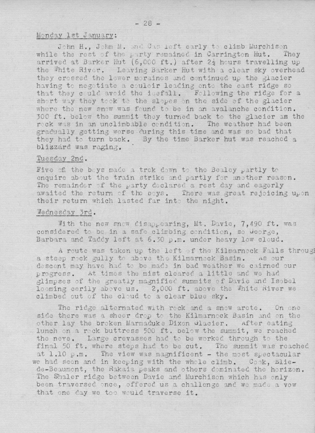 Scanned journal page 4 of 5: Waimakariri
