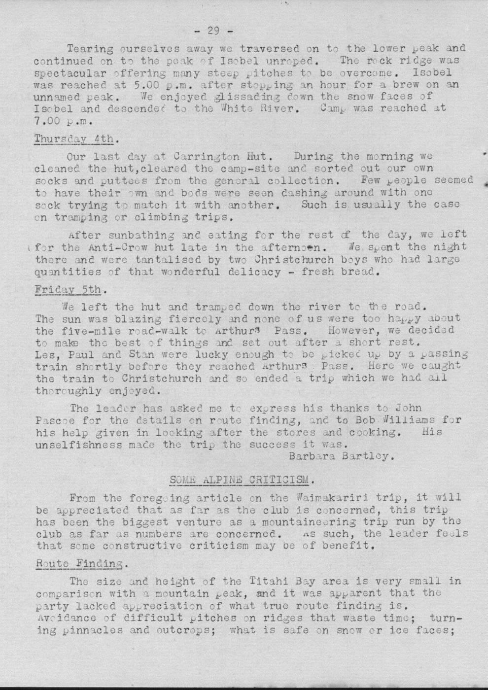 Scanned journal page 5 of 5: Waimakariri