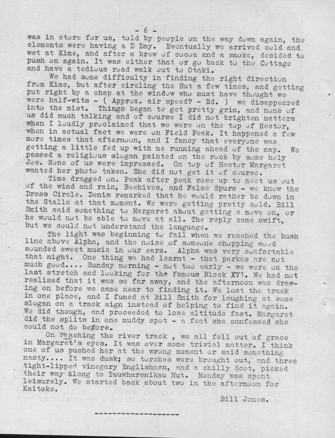 Scanned journal page 2 of 3: Vinegary Englishmen v. Chilly Scot (Easter Southern Crossing)
