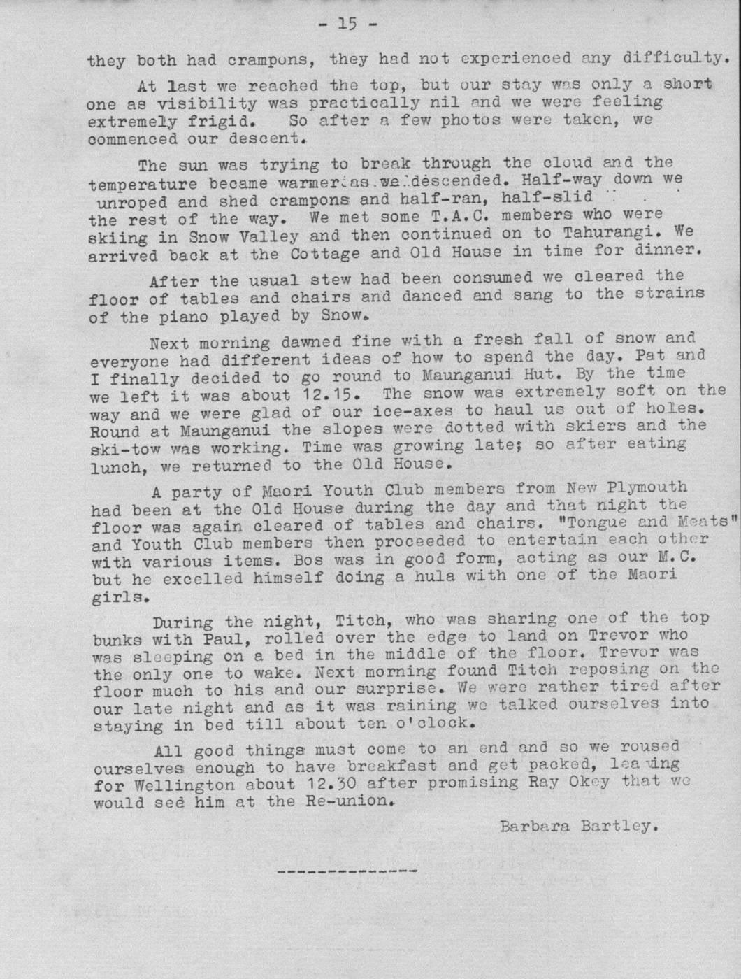 Scanned journal page 2 of 3: Egmont - King's Birthday