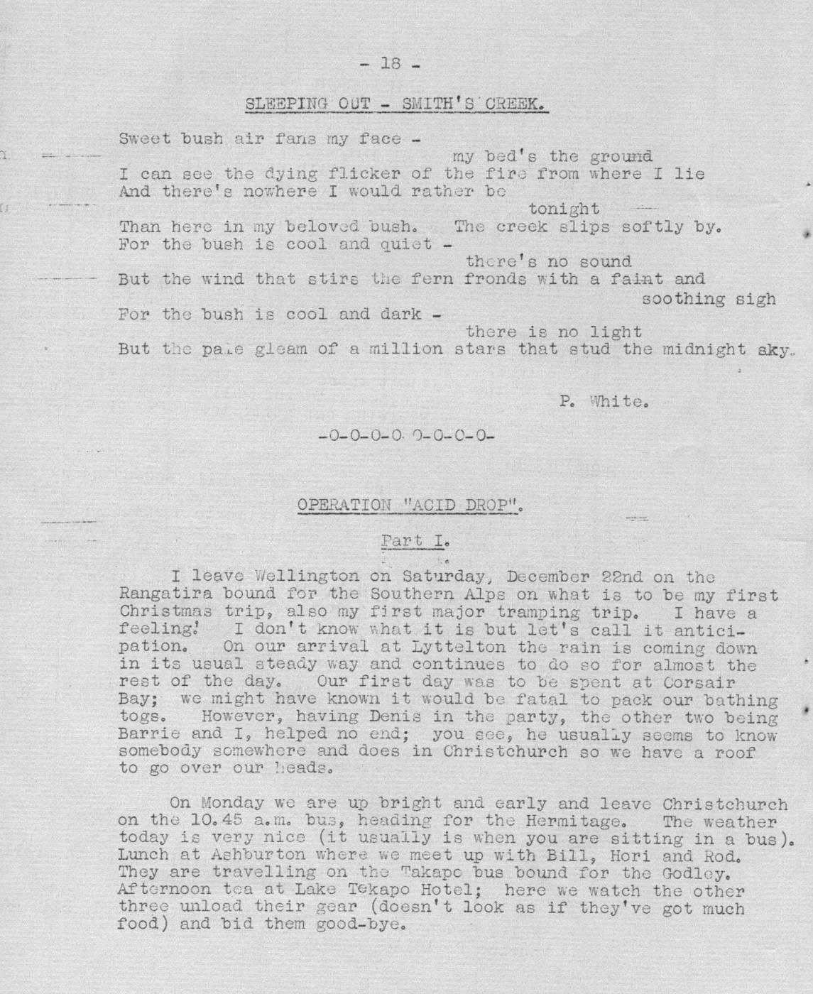 Scanned journal page 1 of 4: Operation "Acid Drop" (Part I)