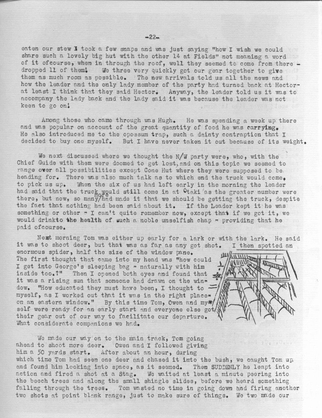 Scanned journal page 2 of 3: Tales of Hoofmen: Southern Crossing