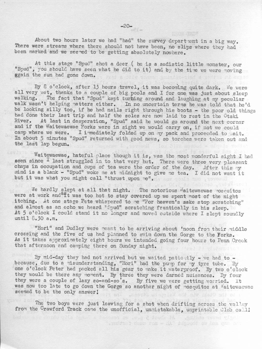 Scanned journal page 2 of 4: One More River to Cross: Anniversary Weekend