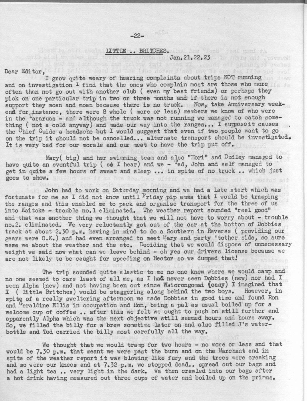 Scanned journal page 4 of 4: One More River to Cross: Anniversary Weekend