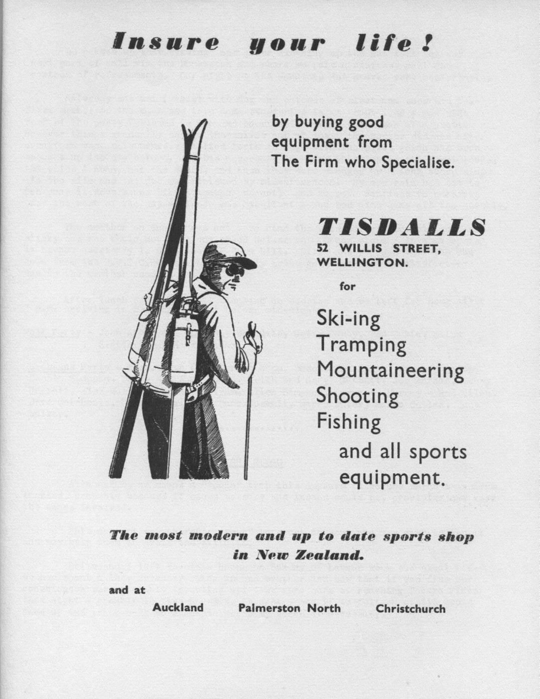 Scanned journal page 2 of 3: Ski Week 1956