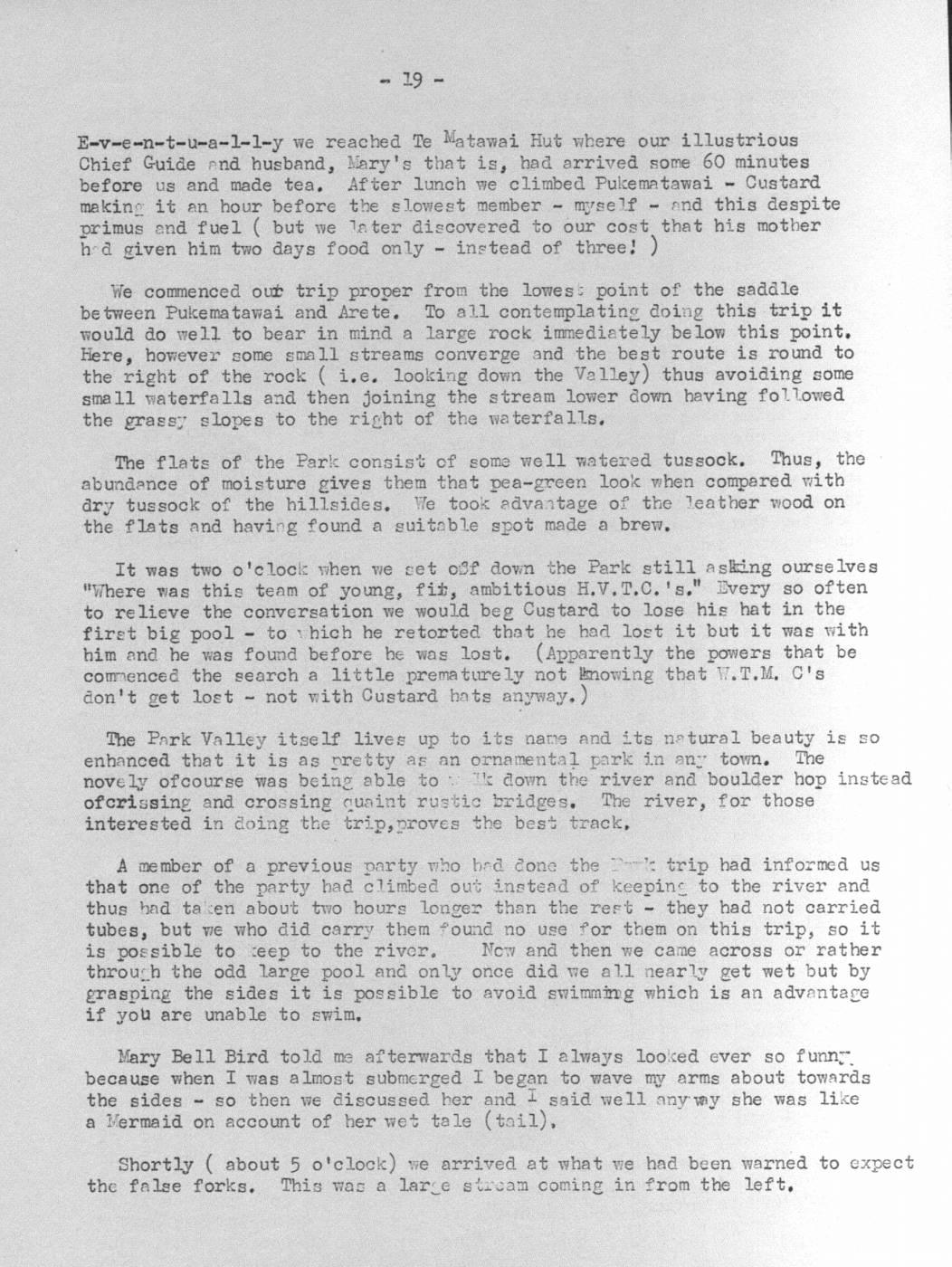 Scanned journal page 2 of 5: Anniversary Weekend in the Park (A Comedy)
