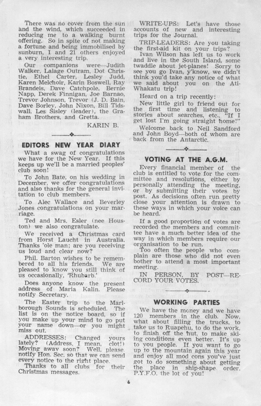 Scanned journal page 2 of 2: There Was Gold in Them Thar Hills (Mākara Sunday Trip)