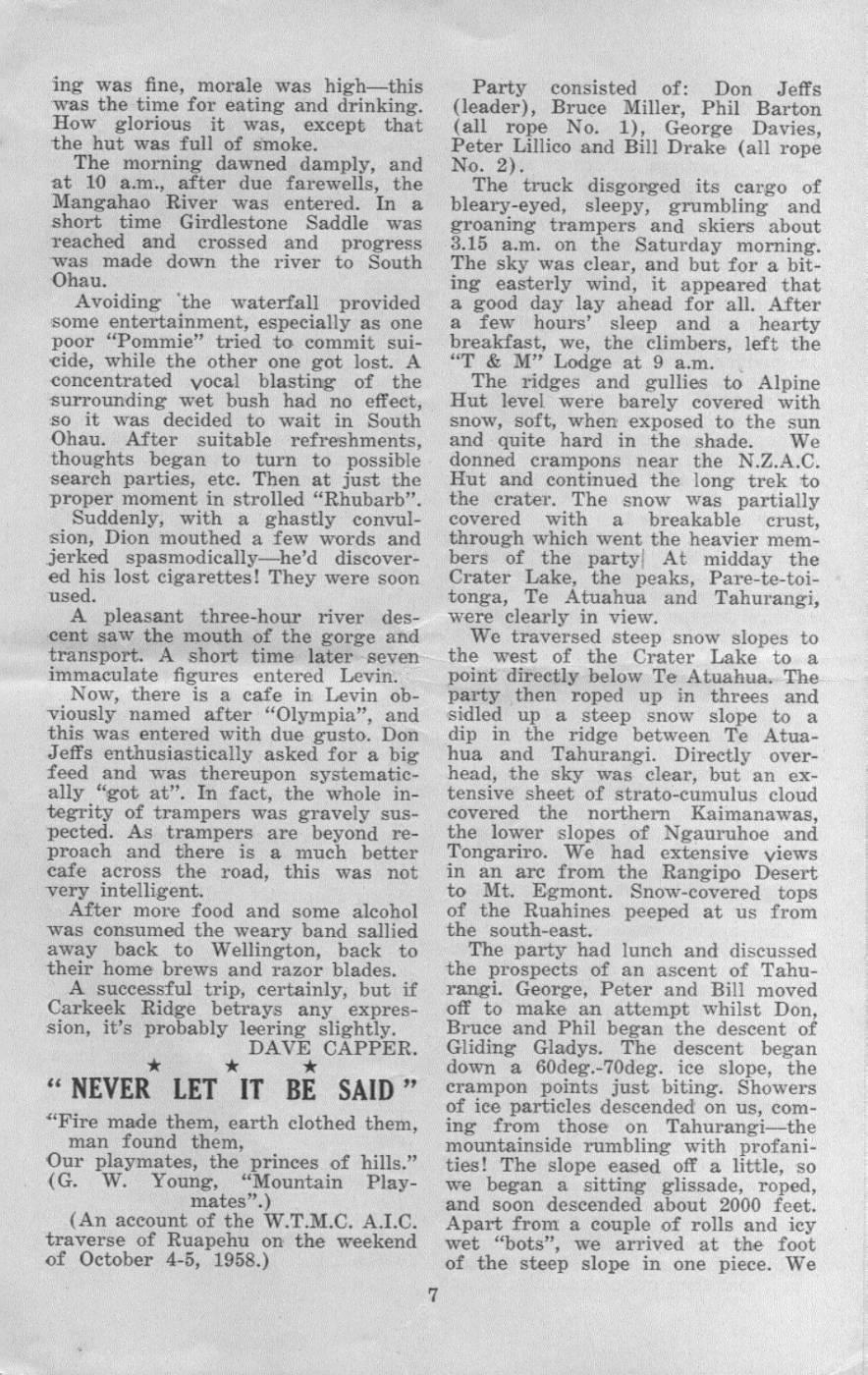 Scanned journal page 2 of 4: The Carkeek Ridge Episode