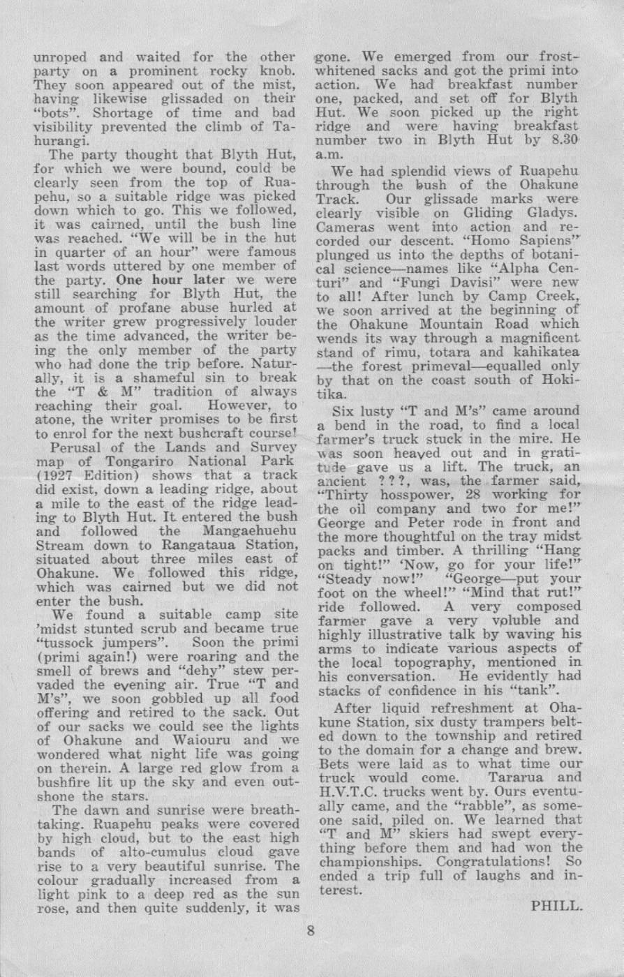 Scanned journal page 3 of 4: The Carkeek Ridge Episode