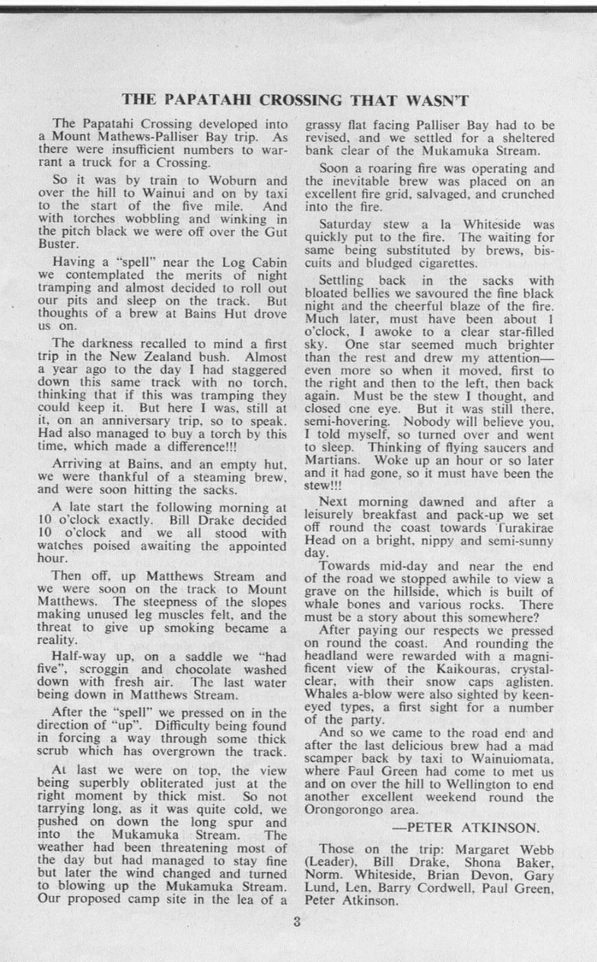 Scanned journal page 1 of 1: The Papatahi Crossing That Wasn't
