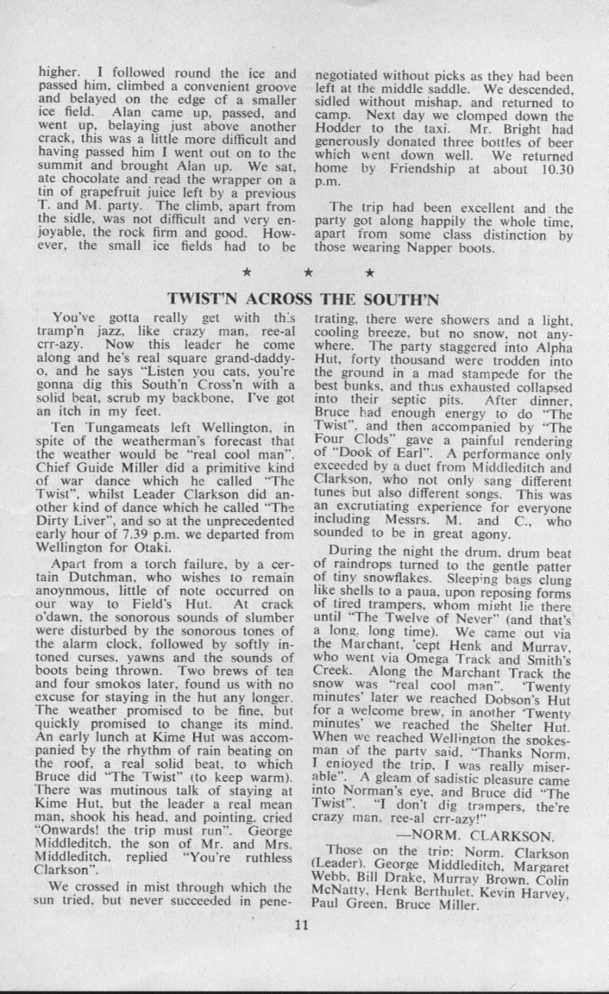 Scanned journal page 1 of 1: Twistn Across the South'n