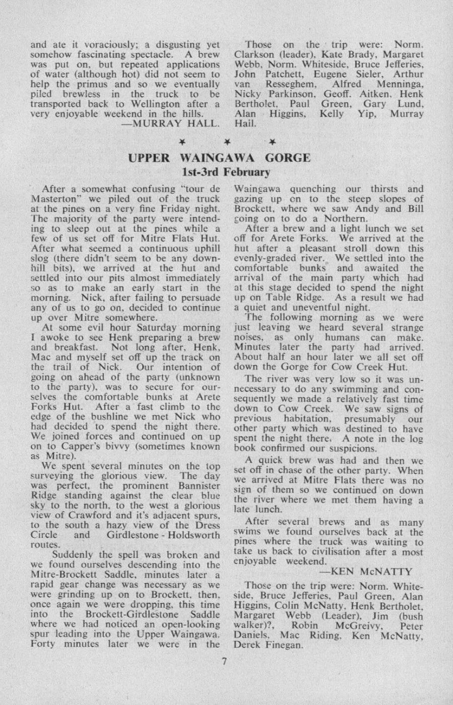 Scanned journal page 2 of 2: Snowy River