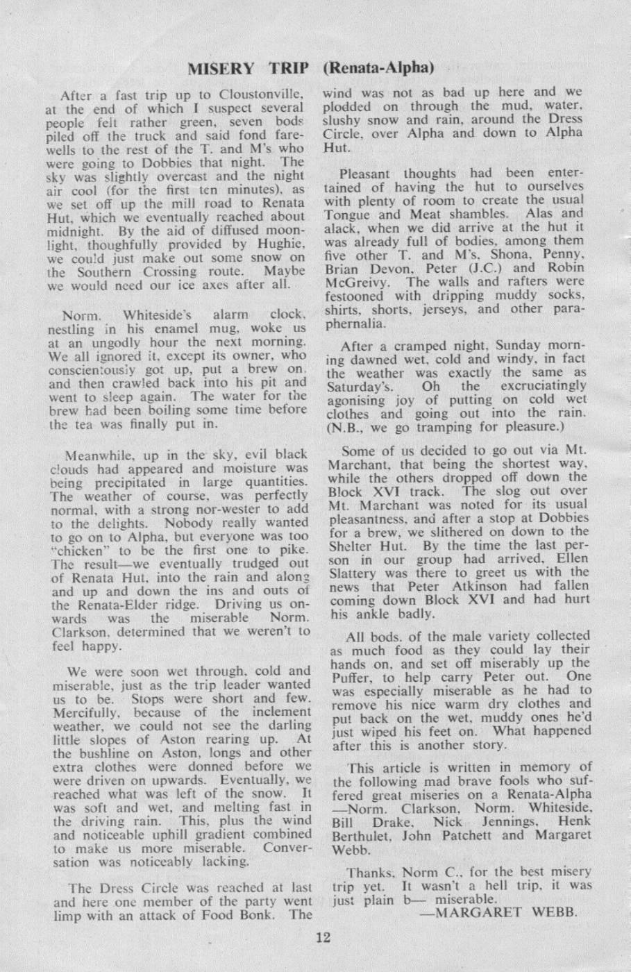 Scanned journal page 1 of 1: Misery Trip (Renata-Alpha)