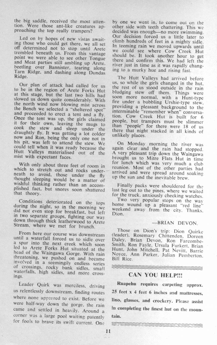 Scanned journal page 3 of 4: Anniversary Weekend
