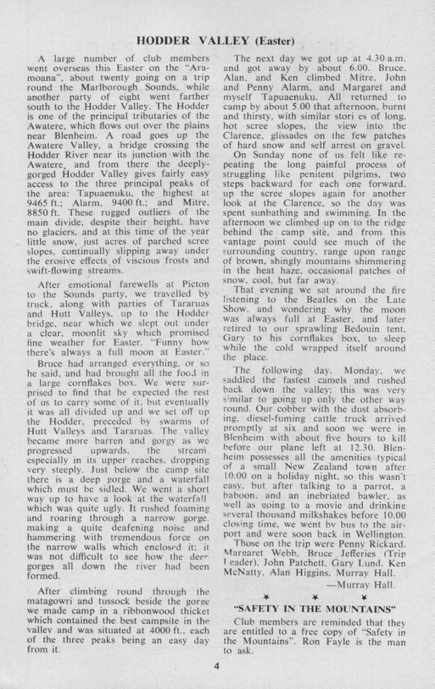 Scanned journal page 1 of 2: Hodder Valley (Easter)