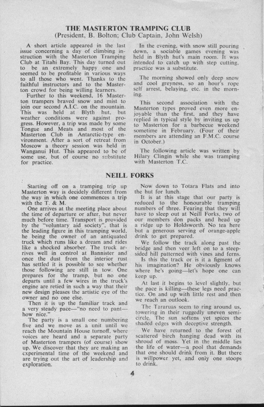 Scanned journal page 1 of 2: Neill Forks