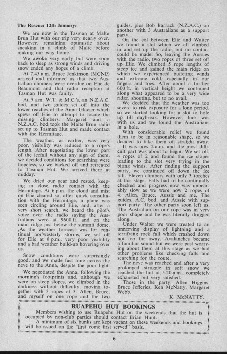 Scanned journal page 2 of 2: Two Interesting Experiences (Christmas, '64-65)