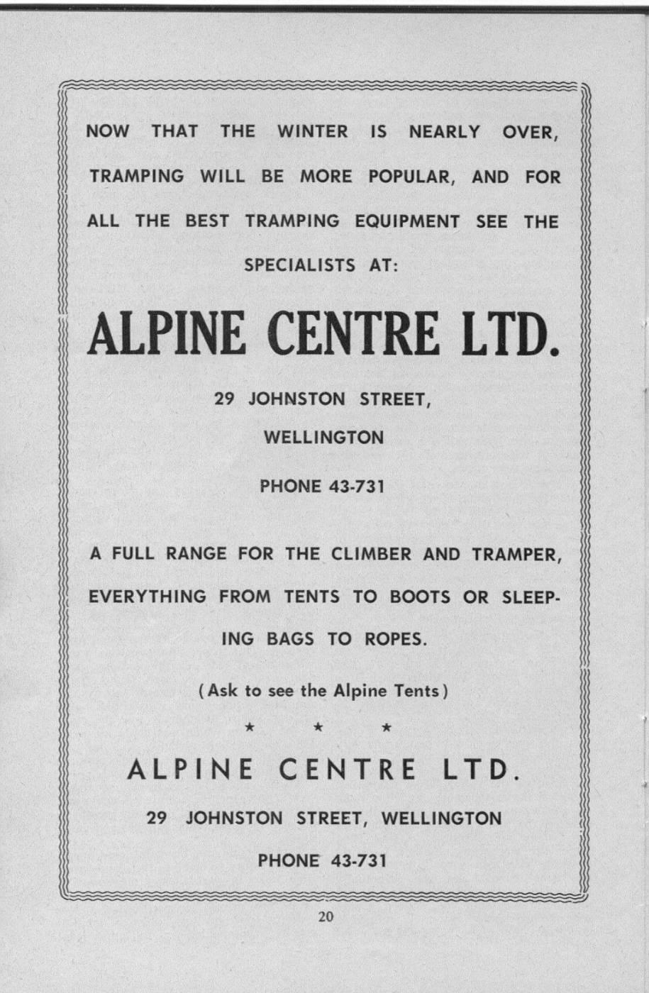 Scanned journal page 5 of 8: 1965-66 Christmas Trip (Travers-Sabine-Spencer Mountains)