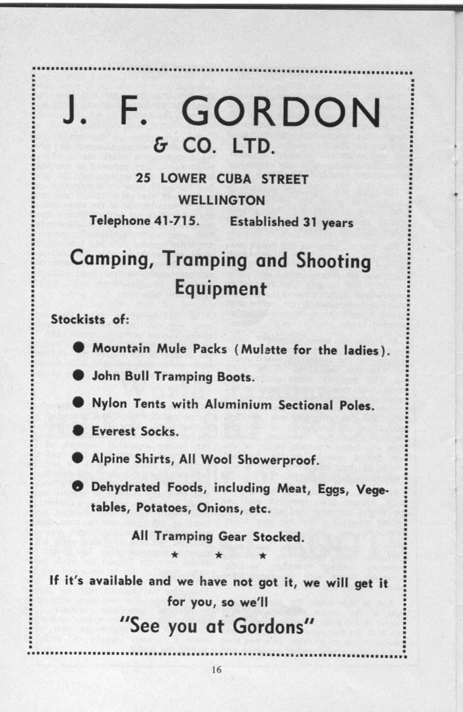 Scanned journal page 2 of 4: Easter, 1967 - Nelson Lakes