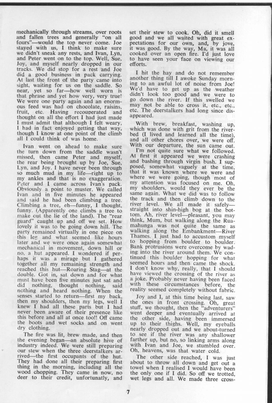 Scanned journal page 2 of 3: A Letter Home (July, '68)