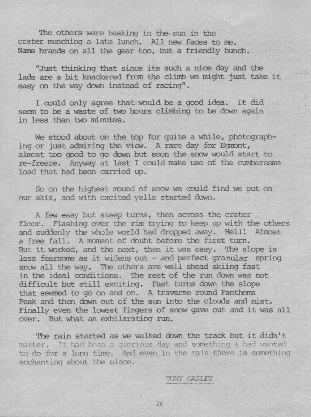 Scanned journal page 2 of 2: A Cracker Day
