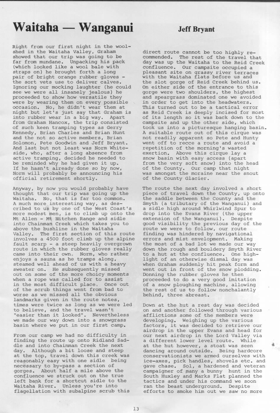Scanned journal page 2 of 2: Fiordland