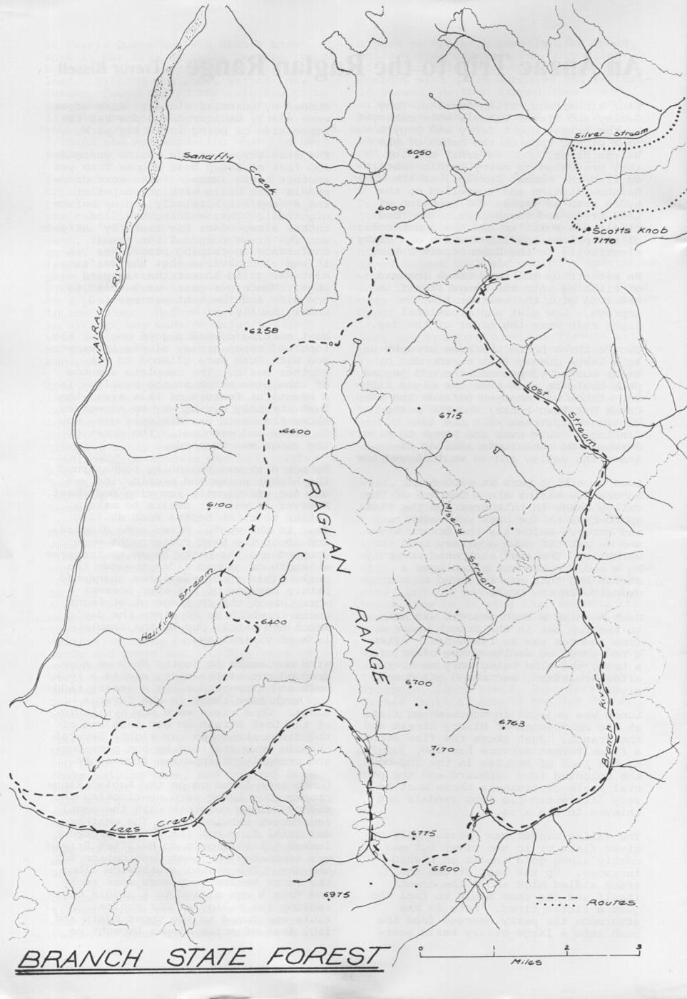 Scanned journal page 2 of 3: An Anzac Trip to the Raglan Range