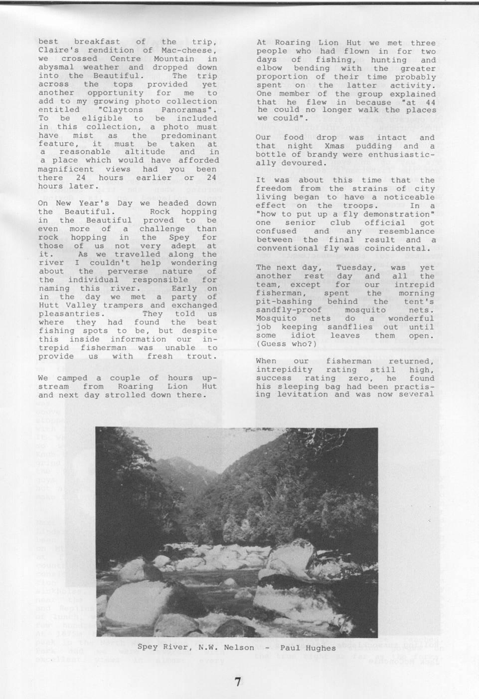 Scanned journal page 2 of 4: Northwest Nelson in the Sun