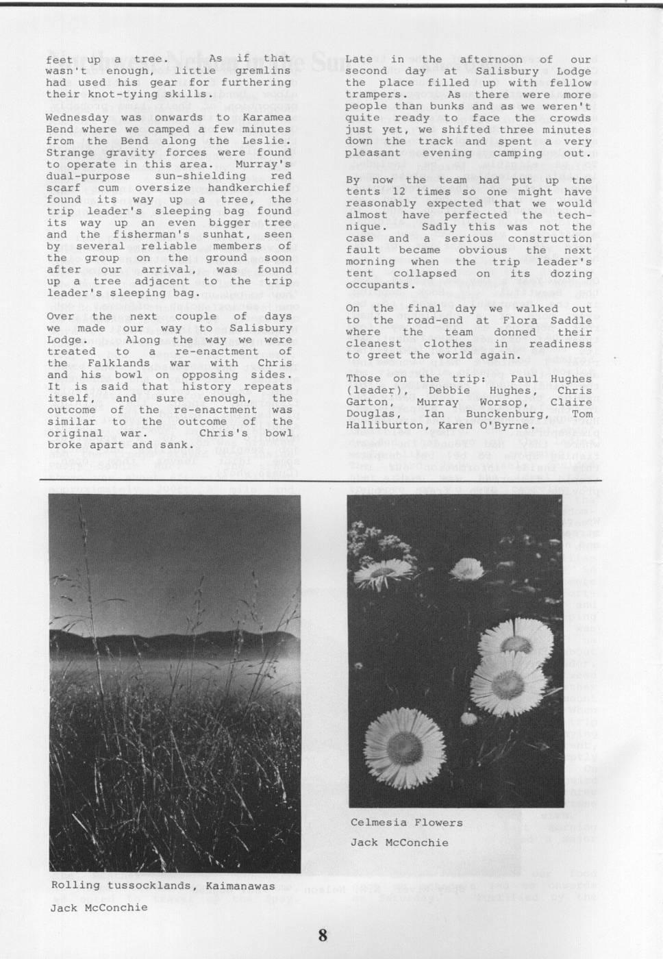 Scanned journal page 3 of 4: Northwest Nelson in the Sun
