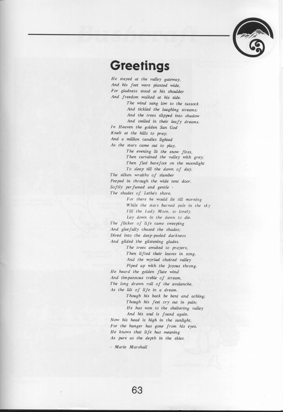 Scanned journal page 3 of 3: Nelson Lakes