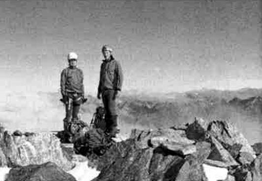 On the summit of Mt Travei