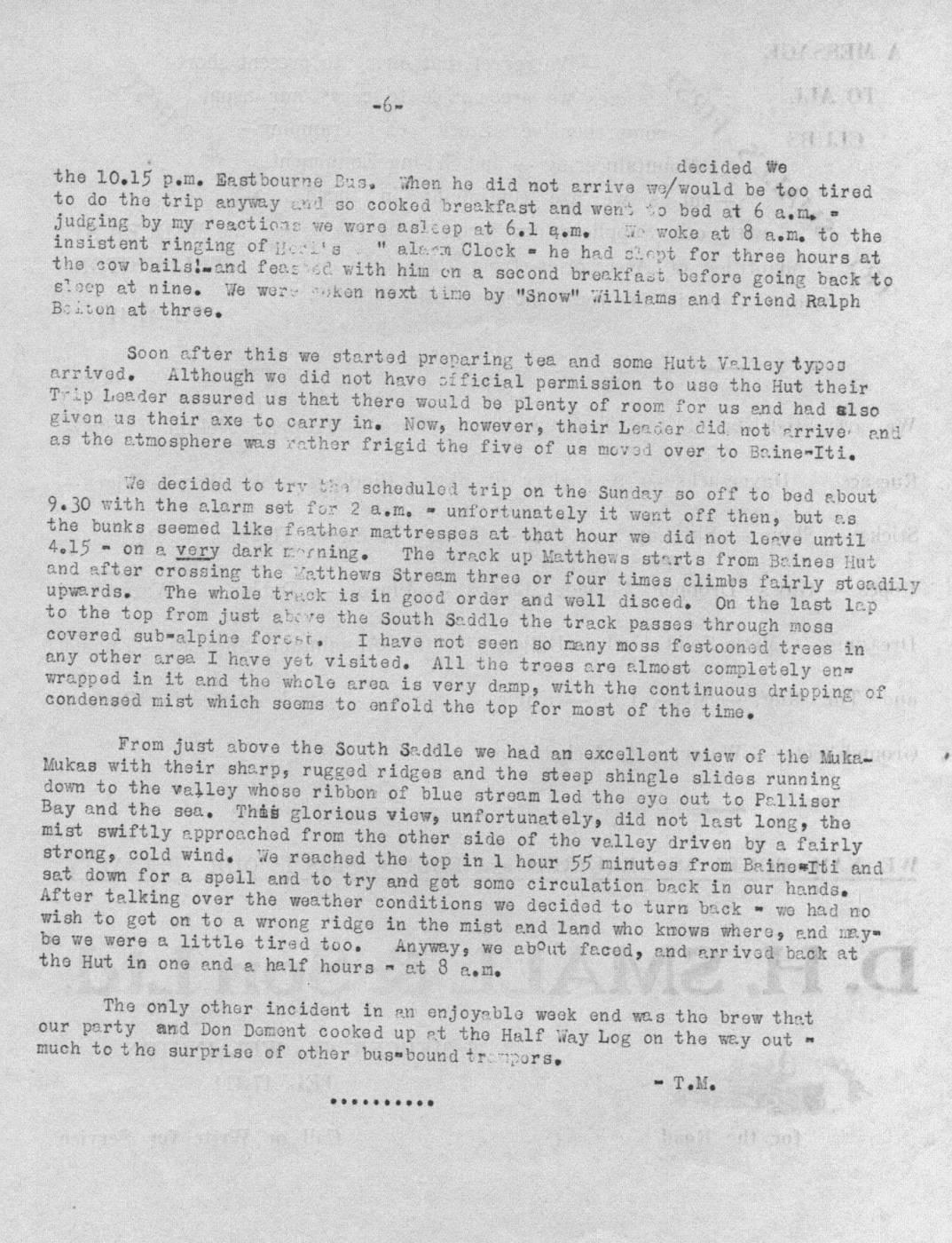 Scanned journal page 2 of 2: Trials in Traversing