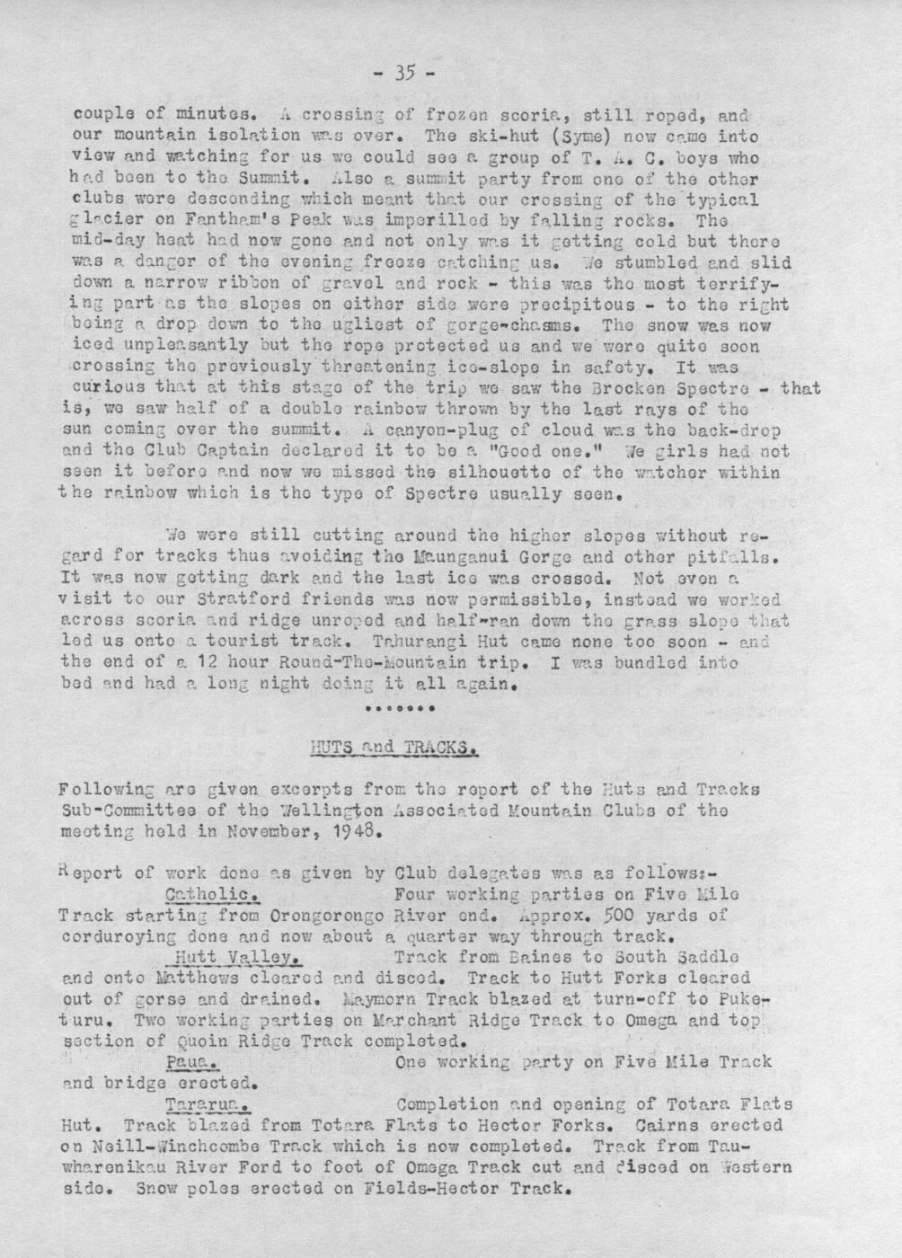 Scanned journal page 2 of 2: Around-the-Mountain Trip