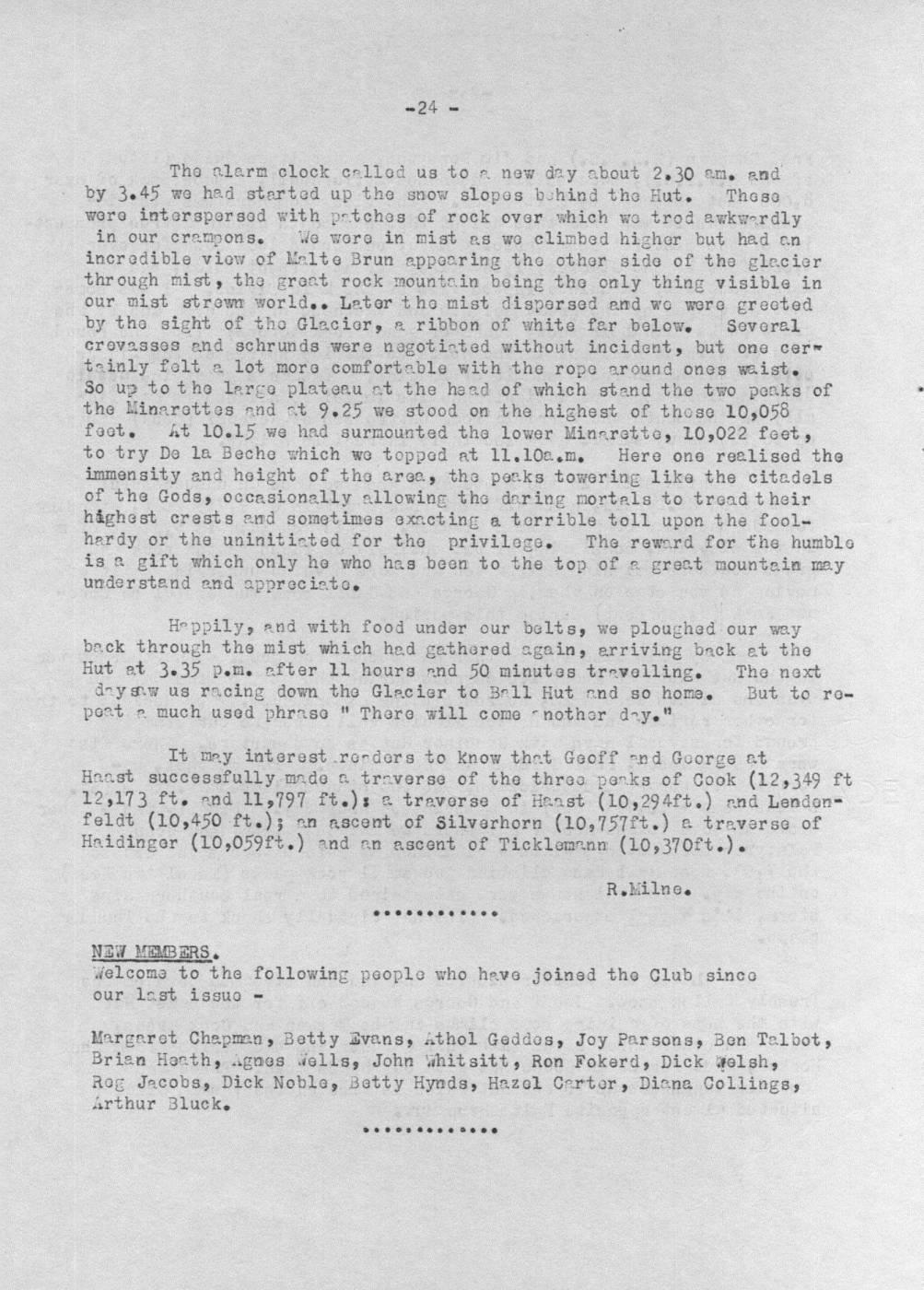 Scanned journal page 3 of 3: Hiking at the Hermitage