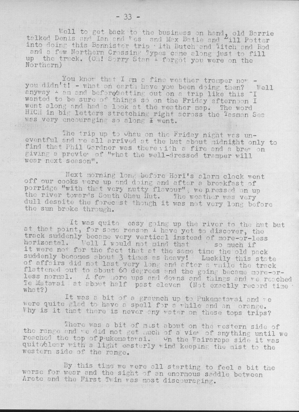 Scanned journal page 2 of 4: Bannister Crossing