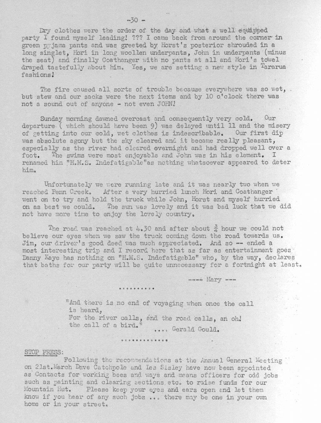 Scanned journal page 2 of 2: H.M.S. Indefatigable and the Fleet