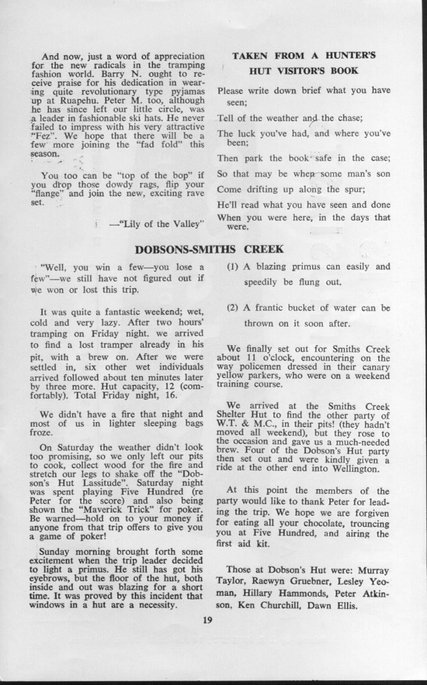 Scanned journal page 1 of 1: Dobsons - Smiths Creek
