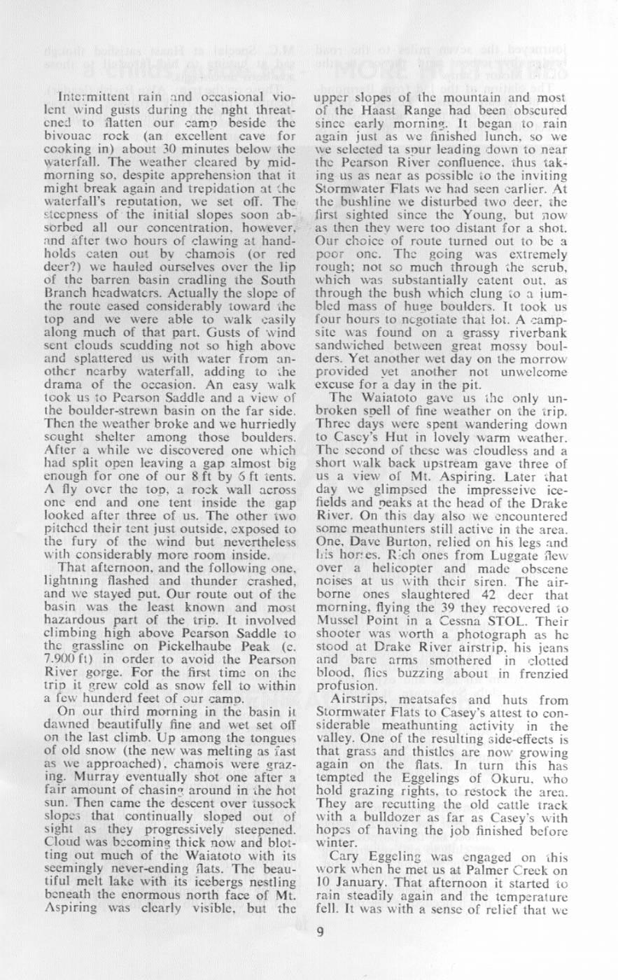 Scanned journal page 2 of 3: Tongue 'n' Meats Cross Pearson Saddle