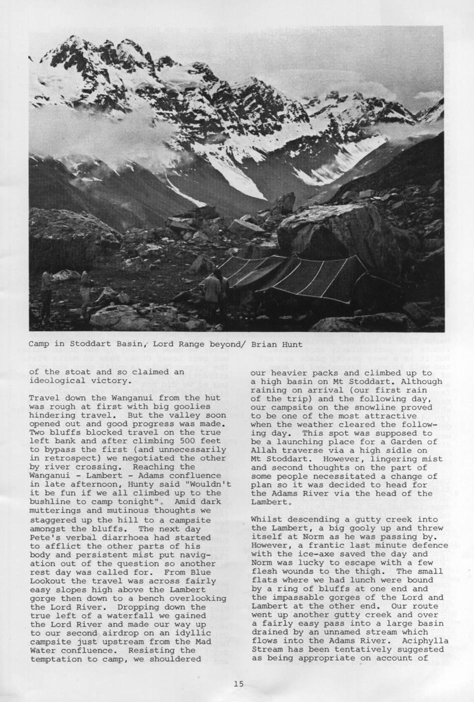 Scanned journal page 3 of 4: Waitaha - Wanganui