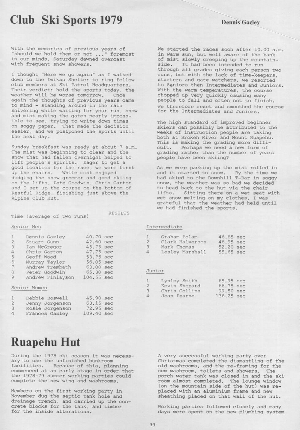 Scanned journal page 3 of 3: Nordic Skiing - Australian Style