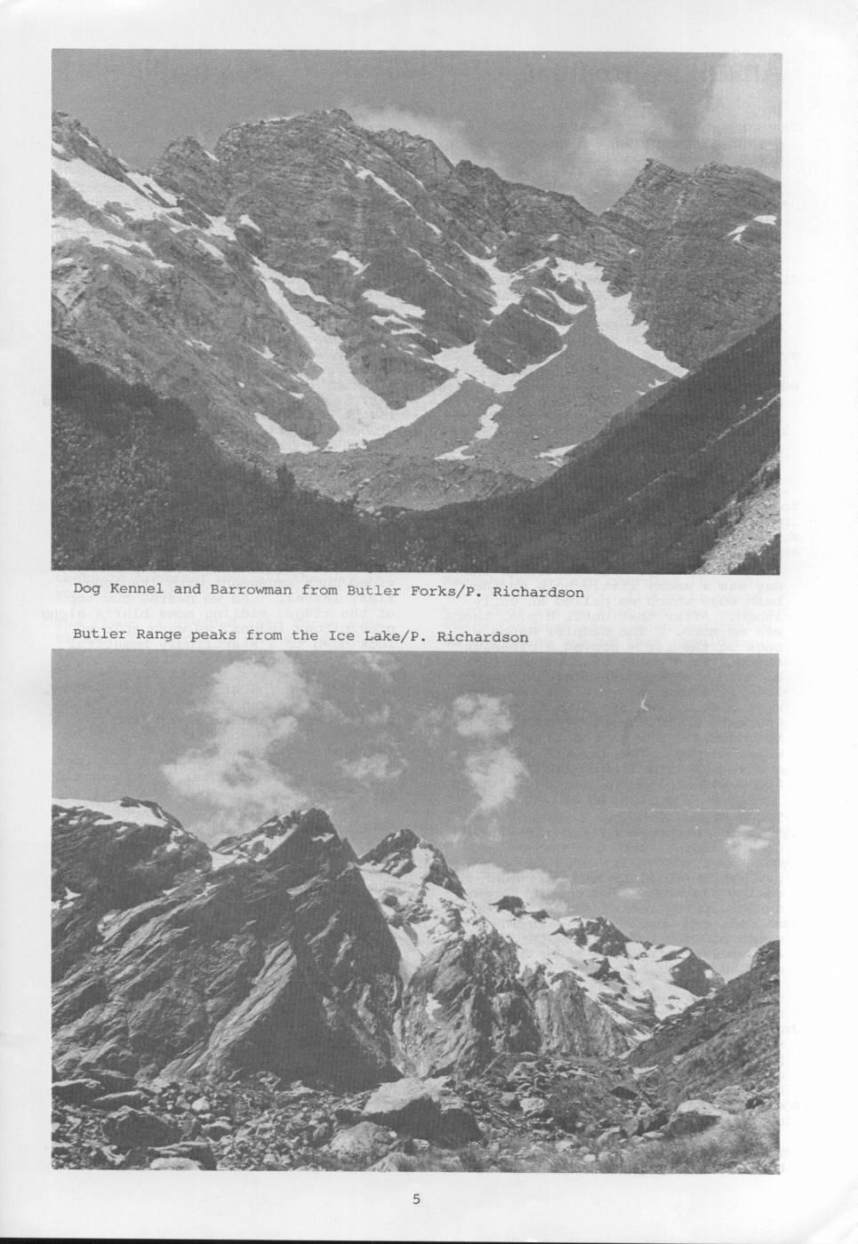 Scanned journal page 2 of 3: The Whataroa and Butler Valleys