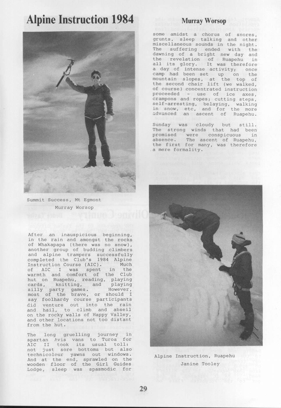 Scanned journal page 3 of 3: The Chief Guides Go Tramping