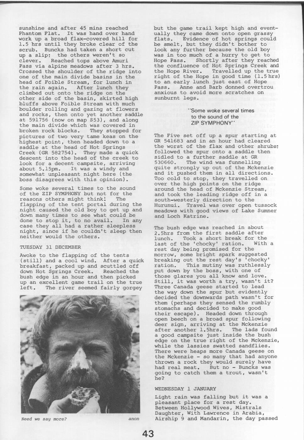 Scanned journal page 2 of 5: Five Go South for the Hols